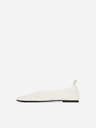 Knitted Ballerina – Off White – Women – ARKET GB | Arket UK