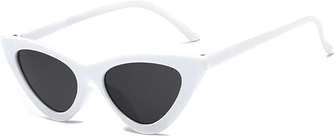 FBHLZ Women Cat Eye Sunglasses Retro women Narrow Cat Eye Sunglasses Goggles Retro Sun Glasses Su... | Amazon (US)