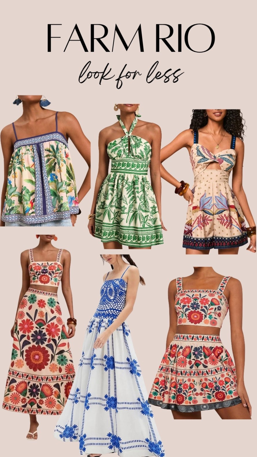 Farm Rio LOOK FOR LESS

#LTKgrwm #LTKootd