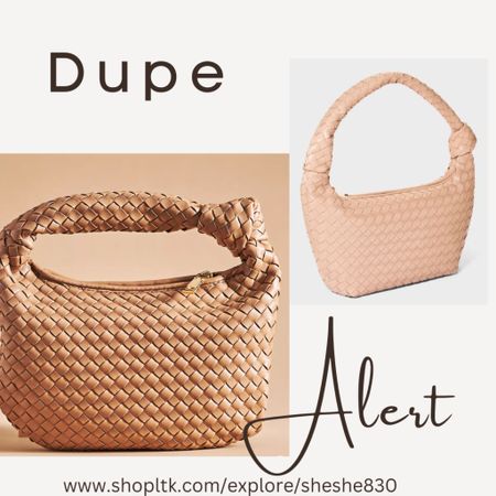 One of these beautiful, woven handbags is $108, the other is $21 (and the are BOTH dupes of the $3500 Teen Jodi bag by Bottega Veneta!)
Absolutely perfect for summer!
Dupe, look for less, Anthropology, Target, purse, handbag 

#LTKSaleAlert #LTKSeasonal #LTKItBag