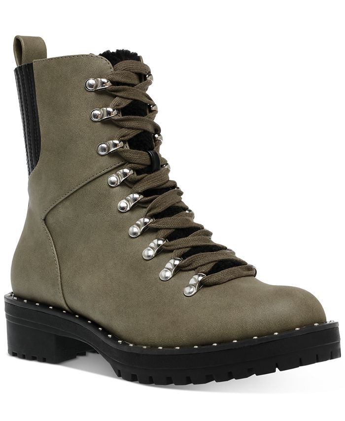 DV Dolce Vita Oderra Lace-Up Lug Sole Hiker Booties & Reviews - Booties - Shoes - Macy's | Macys (US)