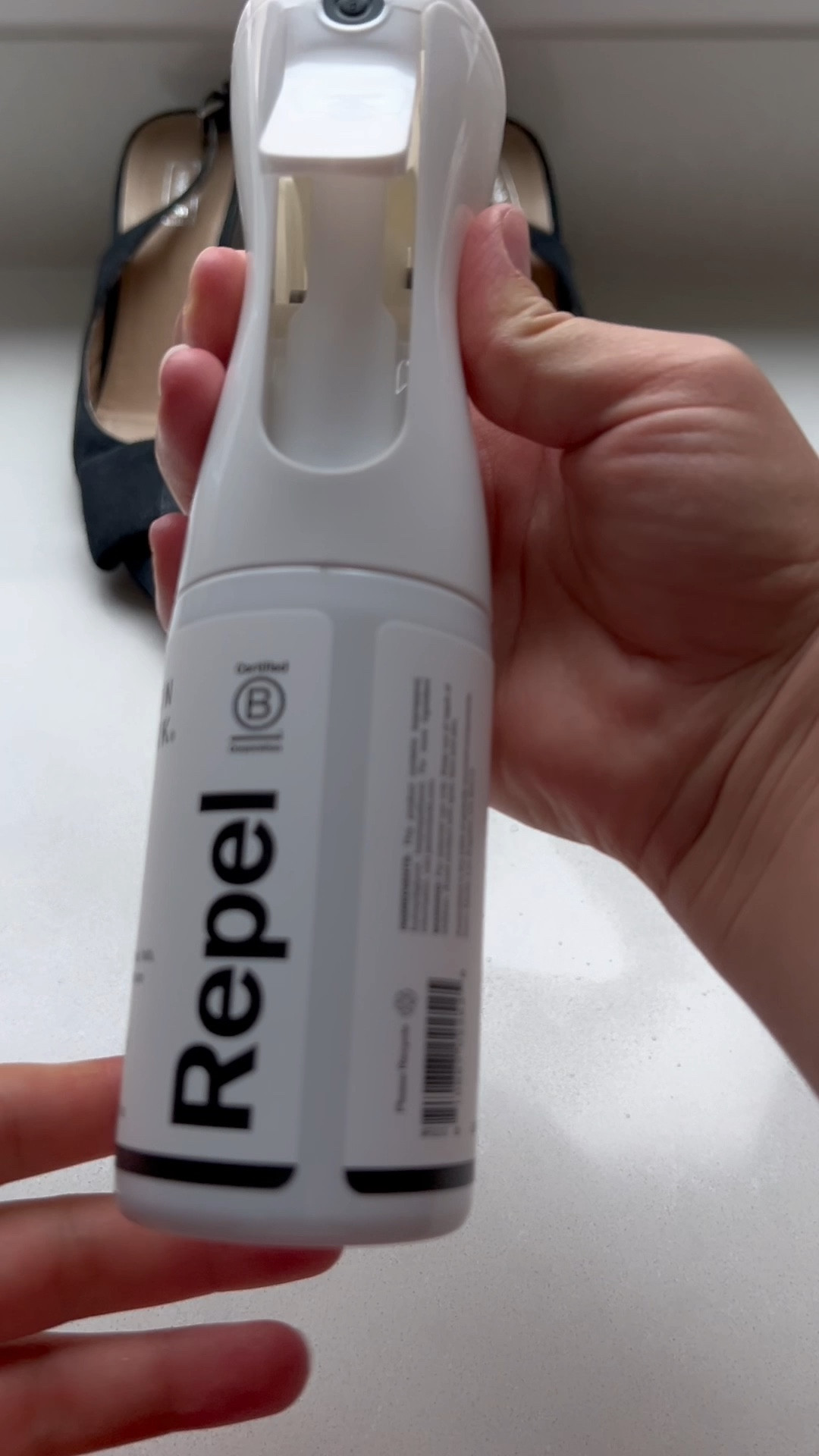 Rain, spills, dirt—Repel keeps them off.
This invisible shield protects suede, leather, canvas & more without altering the look or feel.
Just spray and go. Shoes stay fresh.
Linked now on my LTK! ✨

#JasonMarkk #LTKclean #ShoeCareEssentials #RepelMagic #LTKshoeaddict #clean #hack #ad #shoe 

#LTKShoeCrush #LTKTravel #LTKFamily