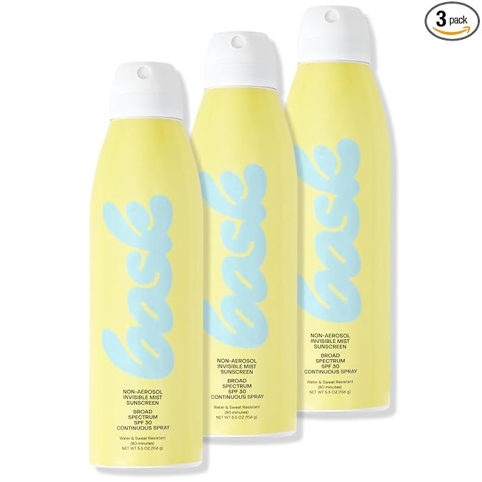 Bask Suncare SPF 30 Sunscreen Spray - Non-Aerosol, Broad Spectrum UVA/UVB Protection, Dermatologi... | Amazon (US)