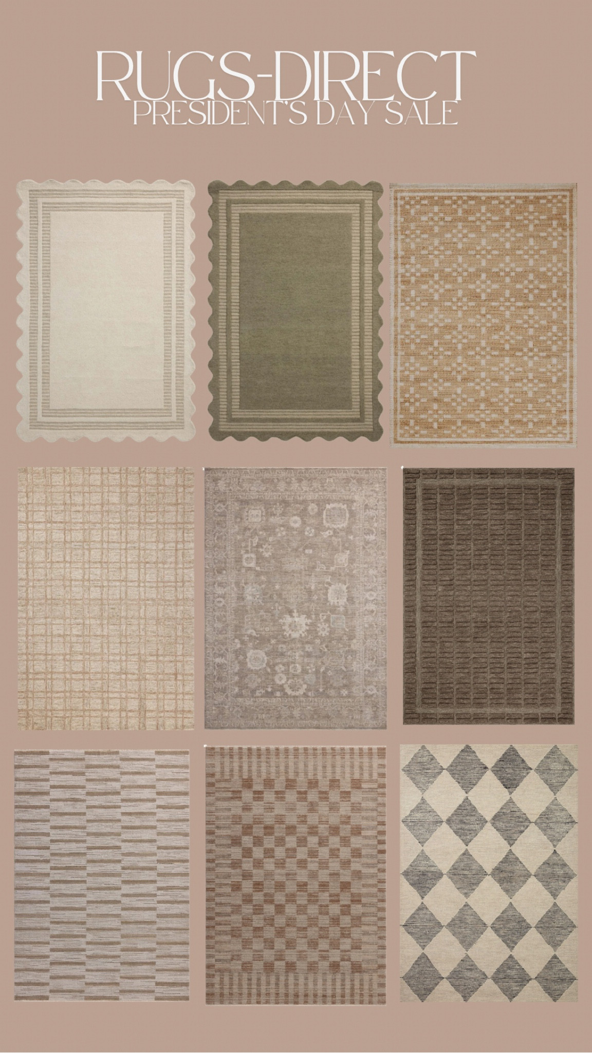 Shop my favorites for the Rugs-Direct President Day sale! 
Up to 80% off !

#LTKSeasonal #LTKSaleAlert #LTKHome