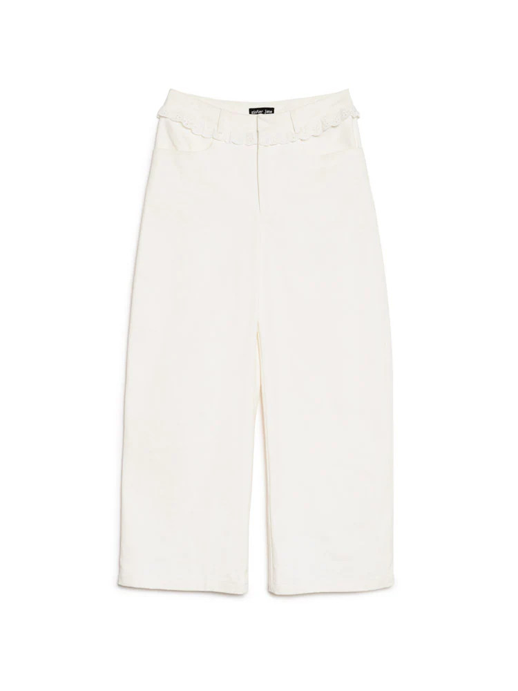 Dappled Denim Trimmed Jeans | Sister Jane (UK)