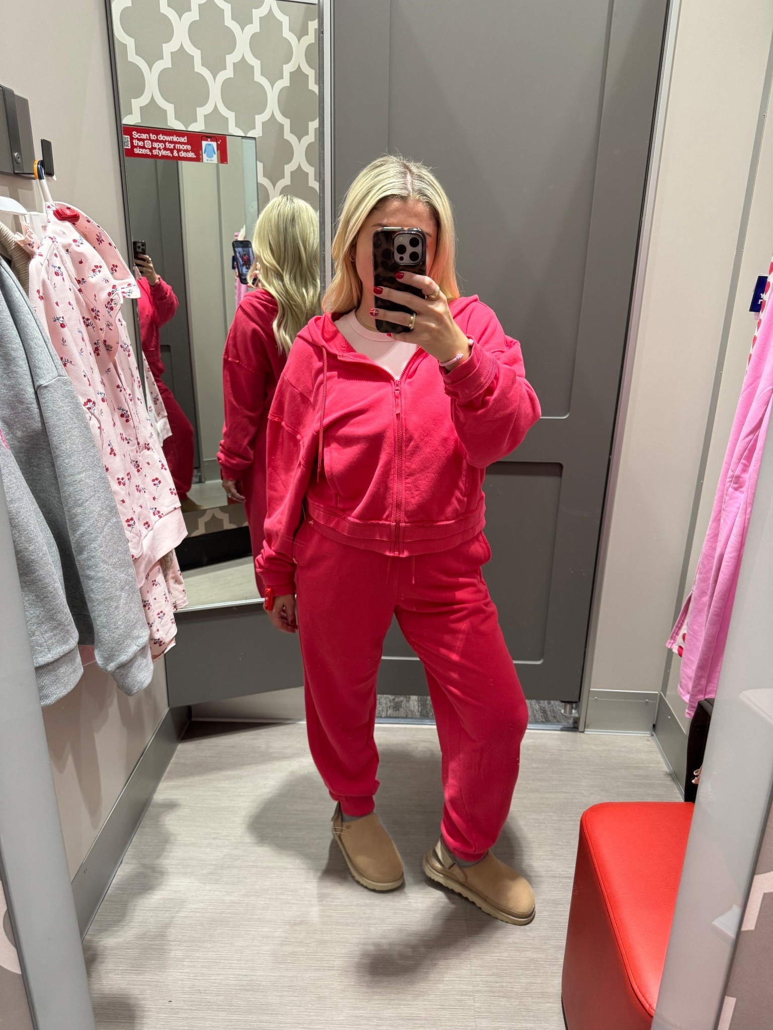 New matching set at target 
Size small
Ugg clogs tts
Comfy winter outfit 
Valentine’s Day outfit 

#LTKFindsUnder100 #LTKootd #LTKFindsUnder50