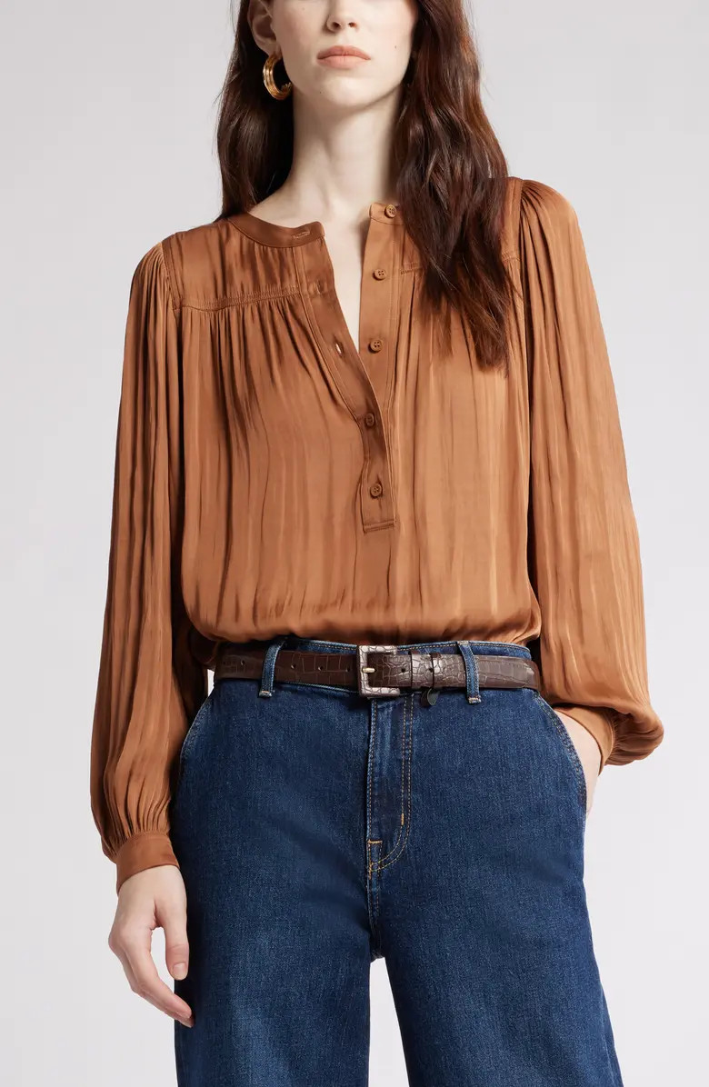 Gathered Popover Top | Nordstrom