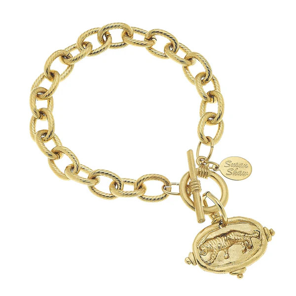 Tiger Intaglio Bracelet | Susan Shaw