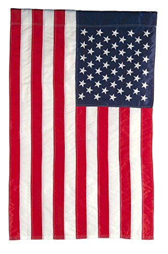 Evergreen American Flag 3x5 Estate Size | Heavy Duty Outdoor Premium 310D | Embroidered Stars and Stripes and Quadruple Stitched Edge | USA Residential or Commercial | Amazon (US)