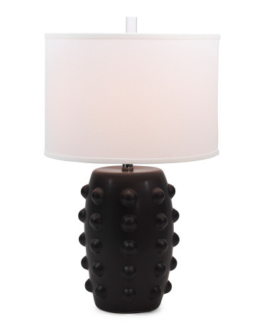 26in Ceramic Dots Lamp | TJ Maxx