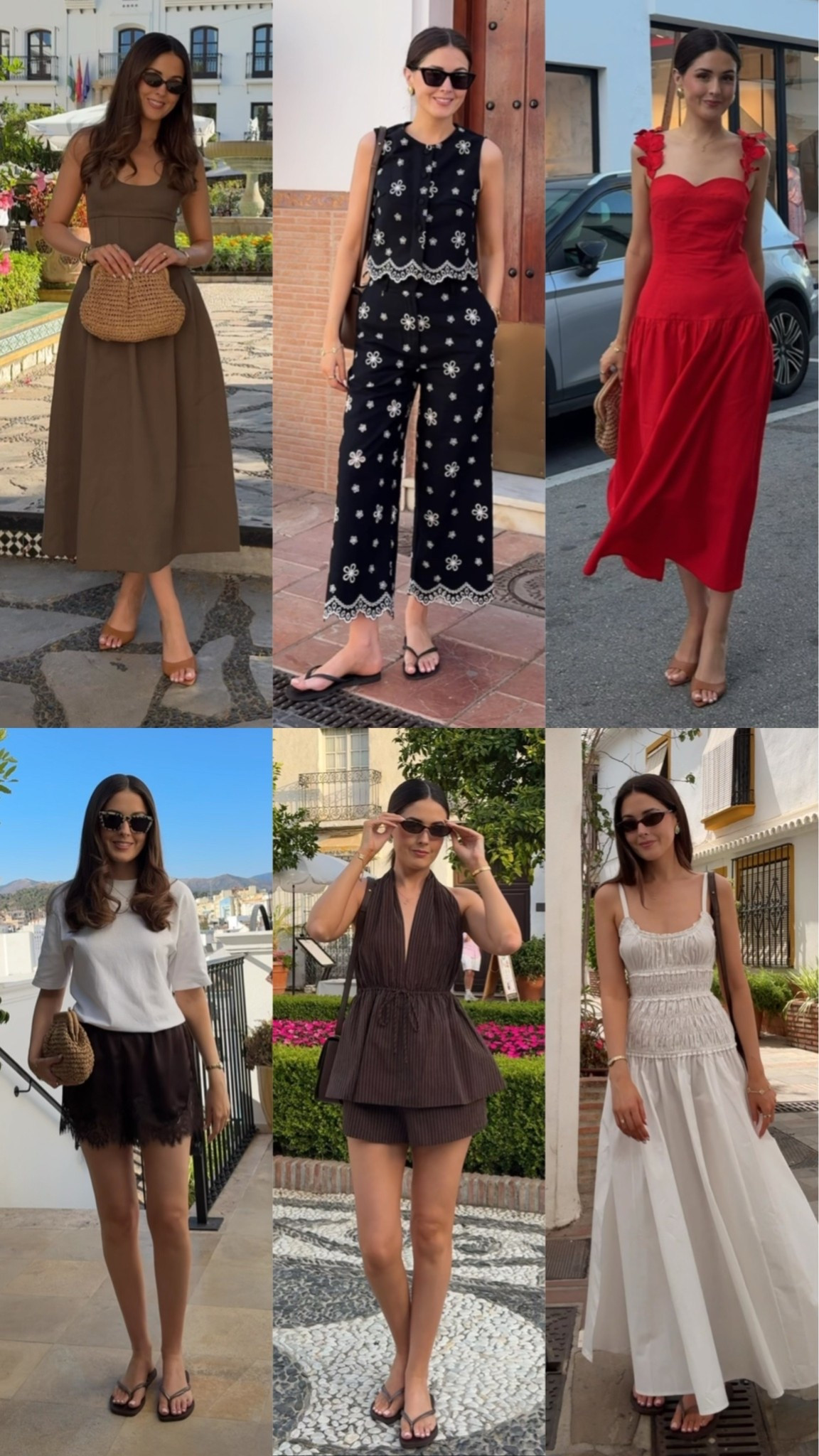 Outfits I wore in Spain. Green dress from reel is from Elliatt

#LTKeurope #LTKsummer #LTKdresses