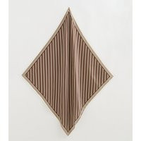 Brown Striped Satin Scarf New Look | New Look (UK)