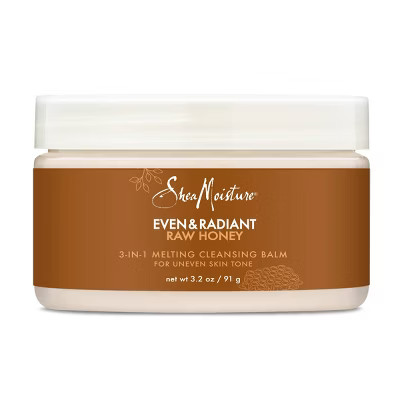 SheaMoisture Raw Honey Even & Radiant 3-in-1 Cleansing Balm - 3.2oz | Target
