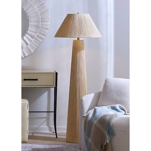 Jamie Young Tension Natural Jute 1-Light Floor Lamp | Lamps Plus