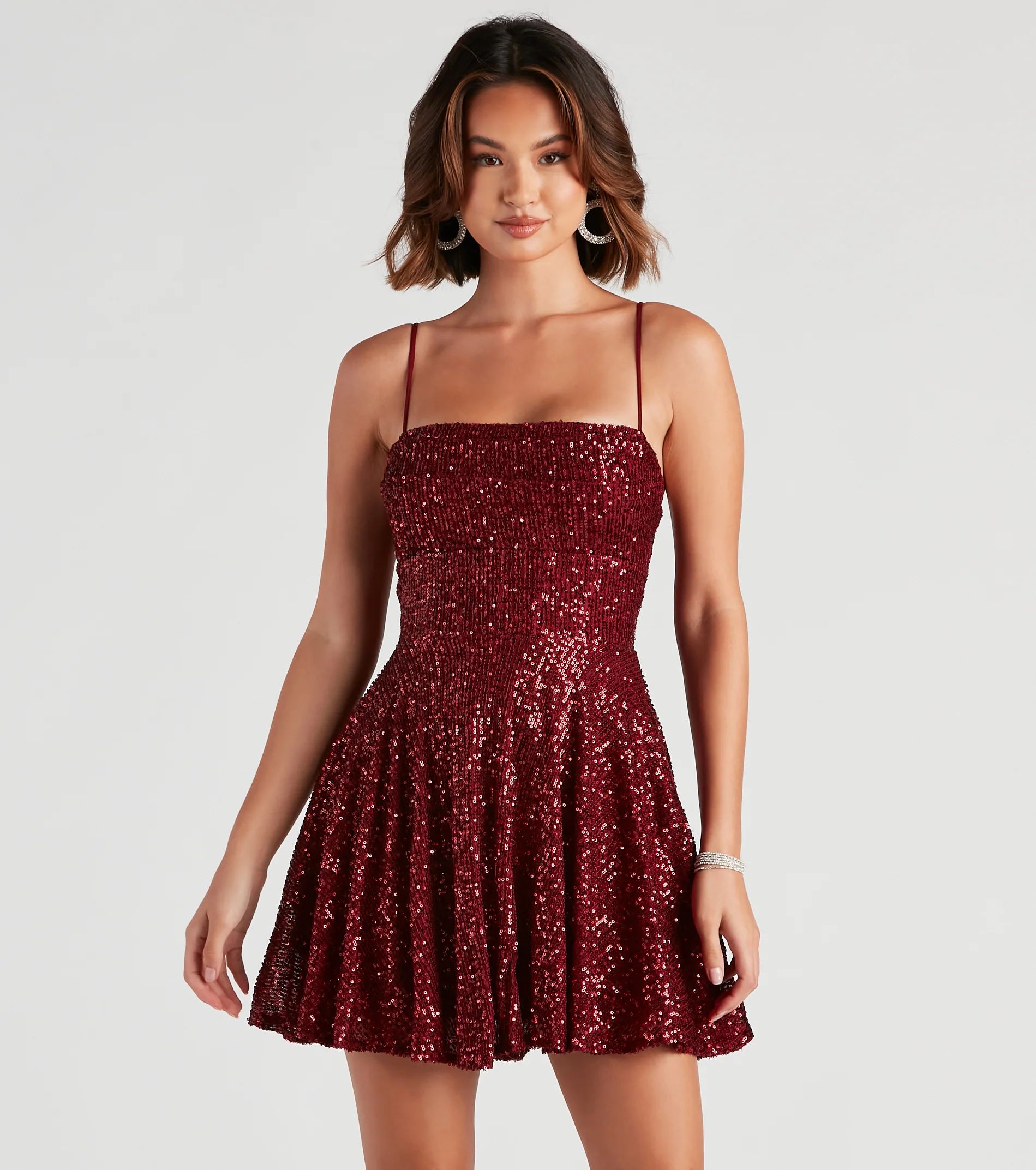 Marybelle Sequin A-Line Dress | Windsor Stores