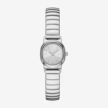 Womens Silver Tone Stainless Steel Expansion Watch Fmdjo193 | JCPenney