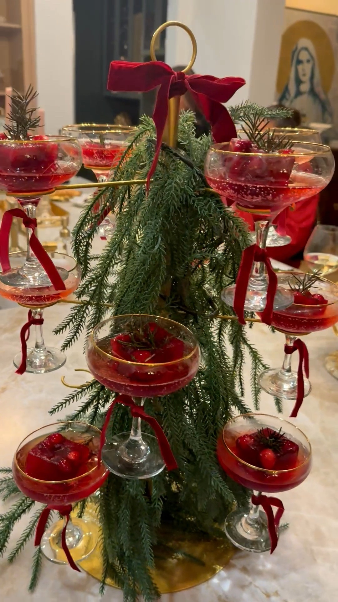 Holiday drink tree decorated to be even more festive!!!
#holidayparty #christmas

#LTKHoliday #LTKSeasonal #LTKHome