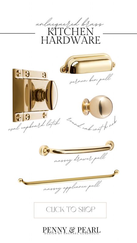 Unlacquered brass kitchen hardware from Rejuvenation. I used a combination of ball knobs, bin pulls, drawer pulls and oval cupboard latches to achieve a timeless and curated look for my kitchen. I love that the unlacquered brass will patina over time and add character.

Shop now and follow @pennyandpearldesign for more interior style and home design.

 

#LTKunder50 #LTKstyletip #LTKhome