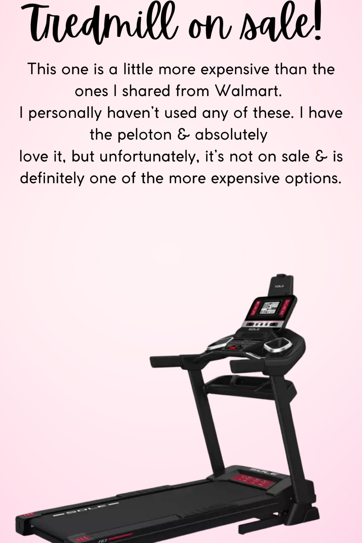 Treadmills are on sale this weekend! 

#LTKsalealert #LTKSpringSale #LTKfitness