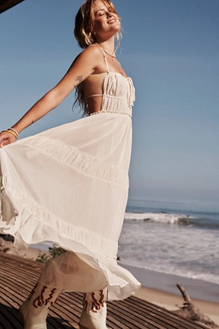 Taking Sides Maxi by Endless Summer at Free People, Jade Jungle, XS | Free People (Global - UK&FR Excluded)