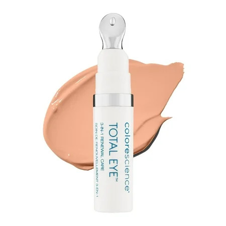 Colorescience Total Eye 3-In-1 Renewal Therapy SPF 35 - Medium 0.23 fl oz | Walmart (US)