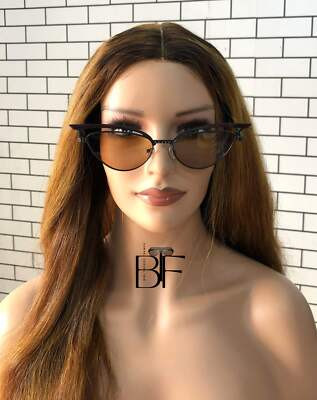 BTF-0121: Cat-Eye Small Frameless Vintage Women Sunglasses  | eBay | eBay UK
