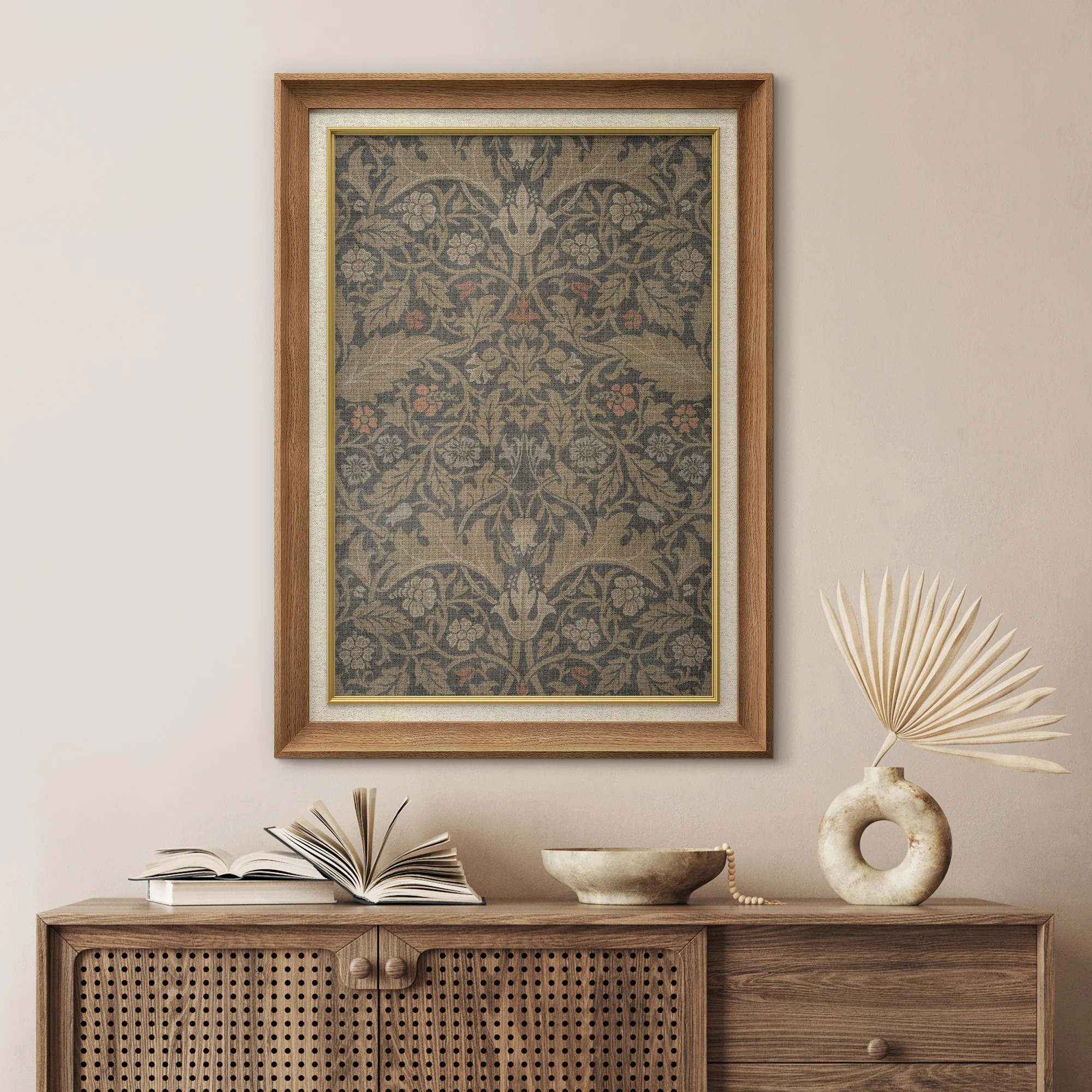 Classic Floral Botanical Sketch Elegant Illustrations Rustic Vintage French Country Artwork IRS34 | Wayfair North America