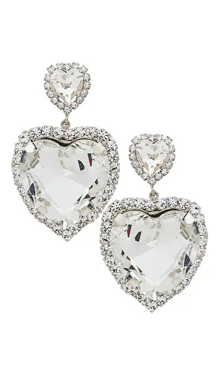 Cassandra Earring in Crystal | Revolve Clothing (Global)