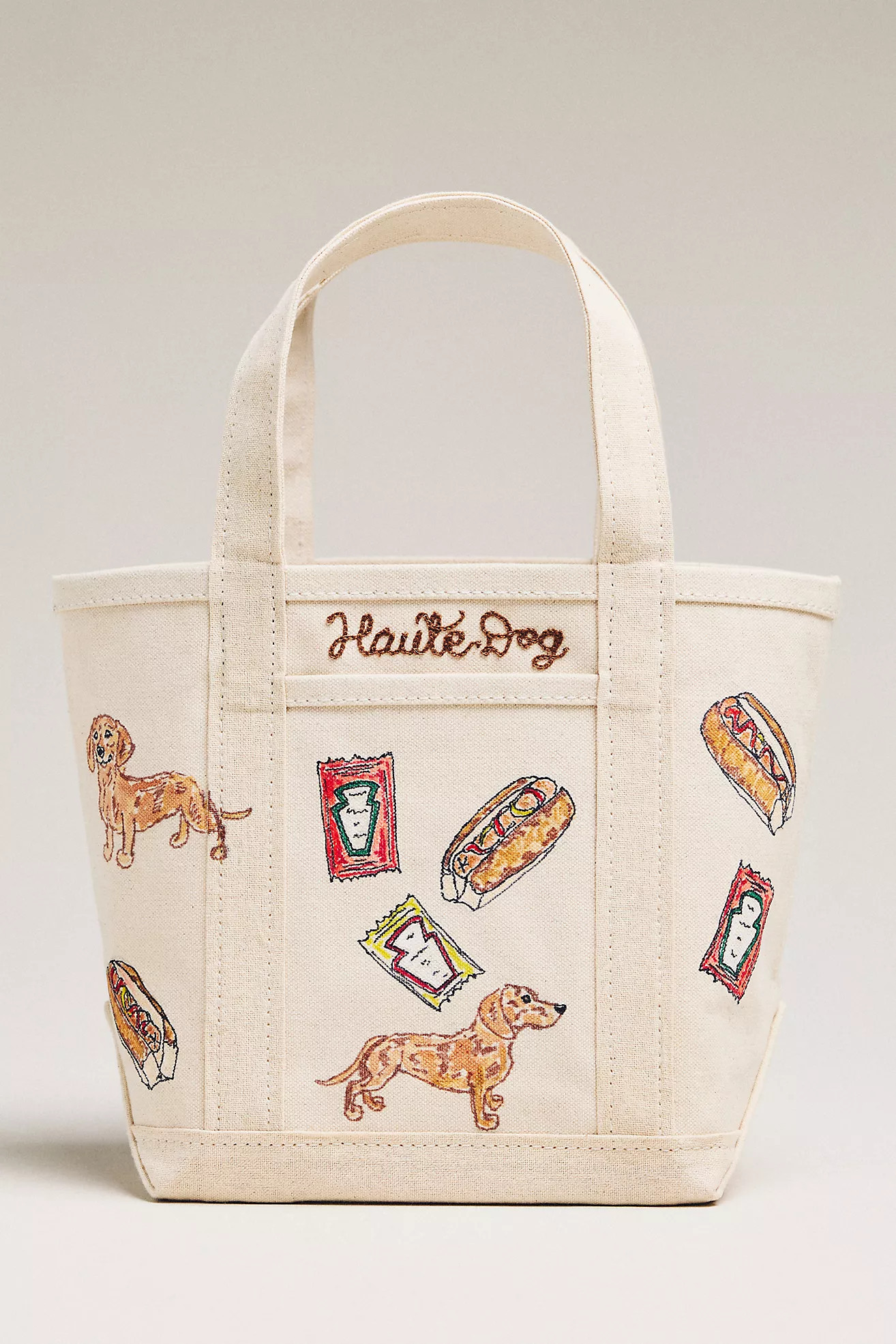 Maker / Scholar Hand-Painted Canvas Tote | Anthropologie (US)