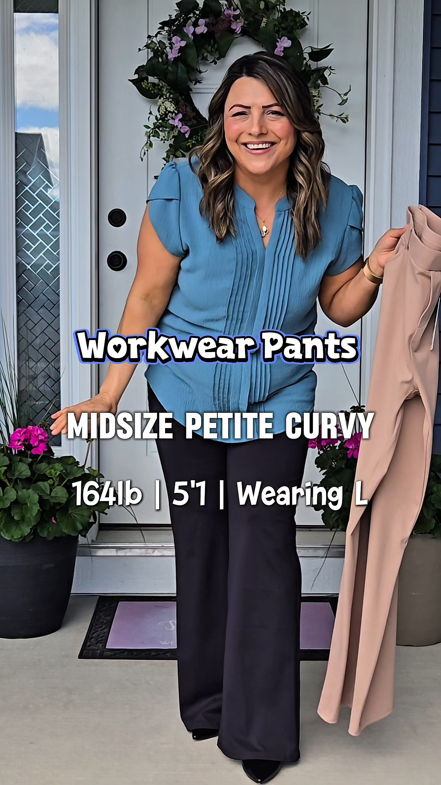 Workwear Pants for Midsize Petite Curvy Bodies 
Use 25% OFF Code RI36OSXQ

#LTKMidsize #LTKPetite #LTKPlusSize