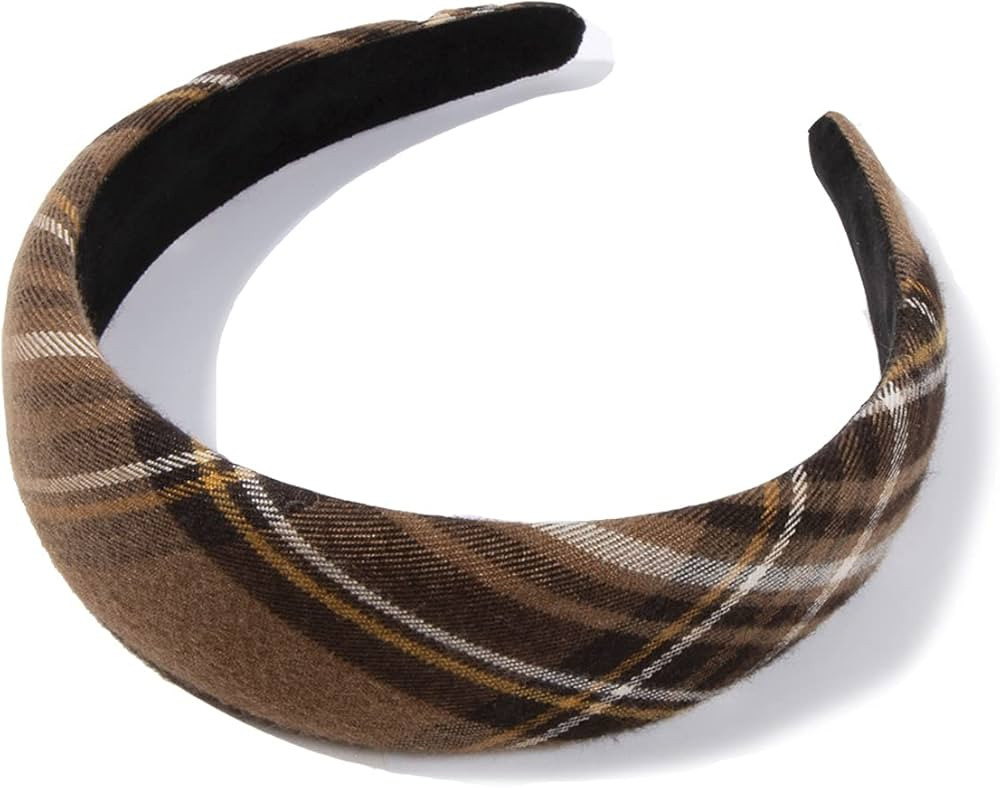 Lvyeer Headbands for Women Padded Comfortable Head Bands Fashion Non slip for Women (cloth) | Amazon (US)