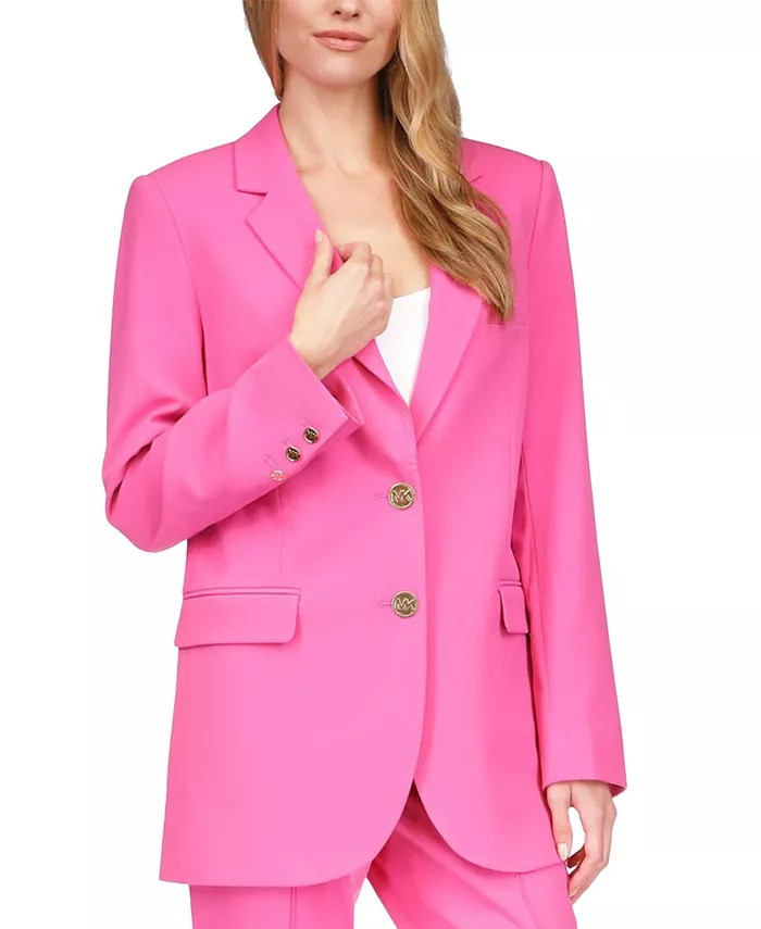Women's Two-Button Mensy Blazer | Macys (US)