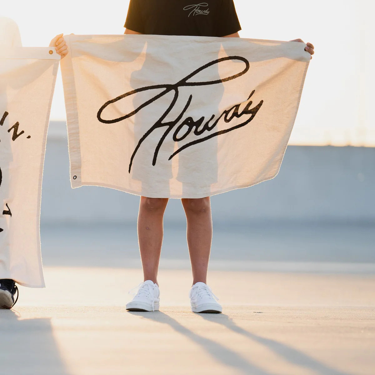 HOWDY FLAG - NATURAL (Medium) | LittleHowdy