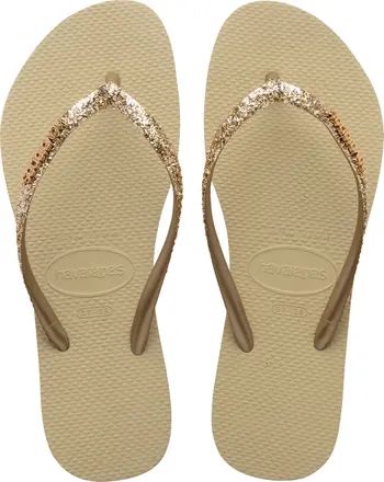 Havainas Slim Glitter II Flip Flop | Nordstrom