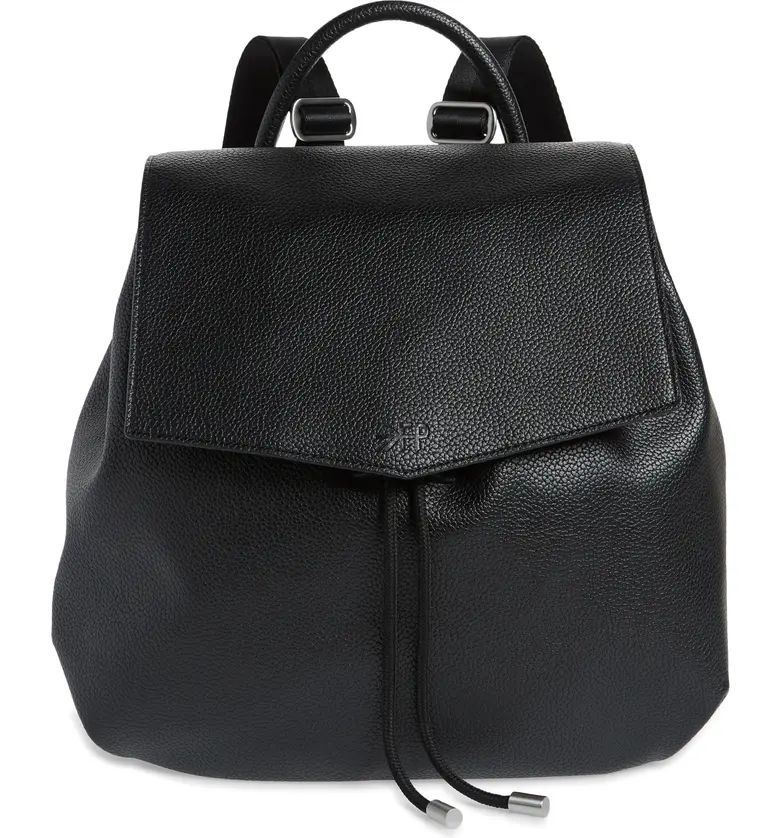 Freshly Picked Drawcord Faux Leather Diaper Backpack | Nordstrom | Nordstrom