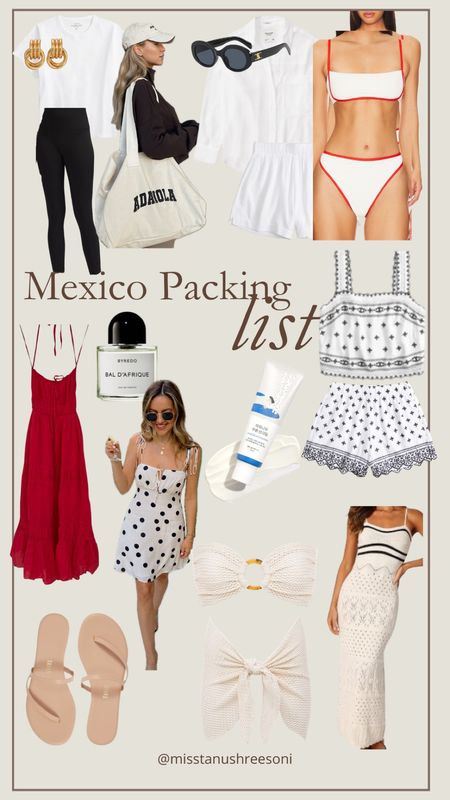Still dreaming of Mexico ☀️ a few pieces I decided not to take but would still be amazing for your Mexico trip! ❤️


What I packed, what I packed for Mexico, Mexico packing list, spring break looks, summer vacation looks, vacation packing, vacation packing list, vacation dress, vacation dresses, European packing, Europe dress, Paris dress, adanola, crochet dress, crochet swim, Montce, cover up #LTKswim #LTKtravel

#LTKSeasonal