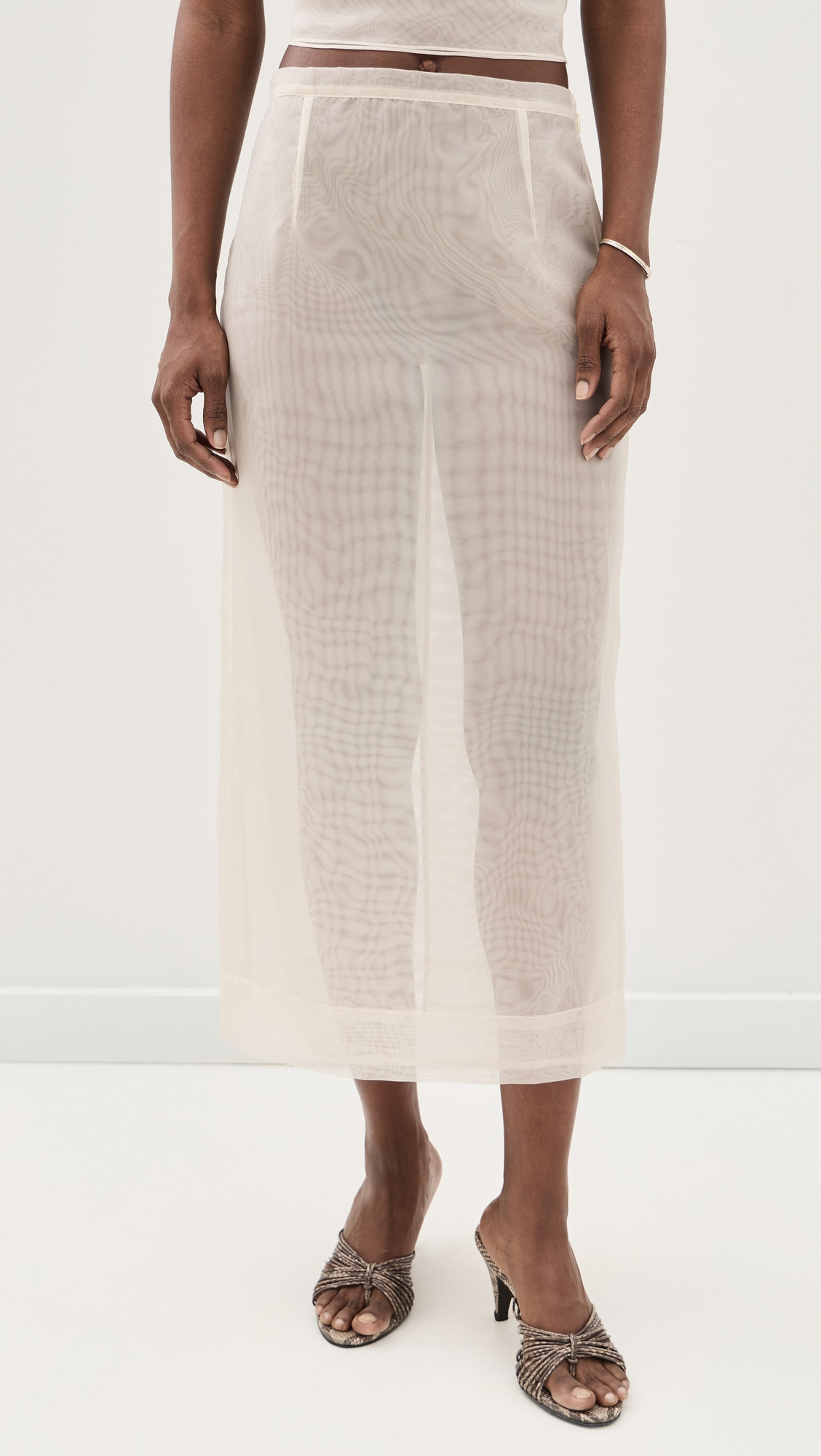 Renggli Organza Pencil Skirt Crepe XS | Shopbop