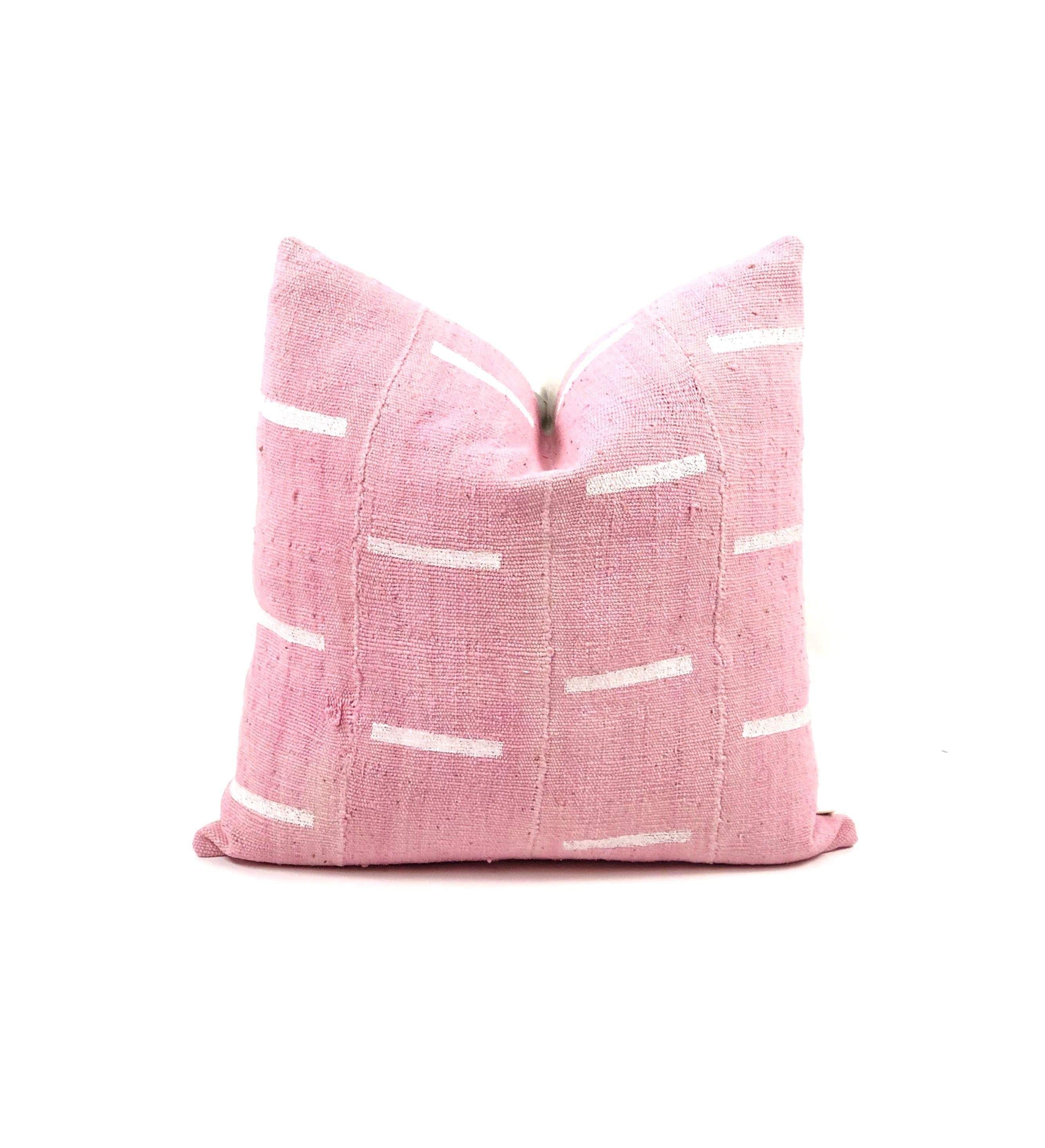 Omari Pink Pillow | Burke Decor