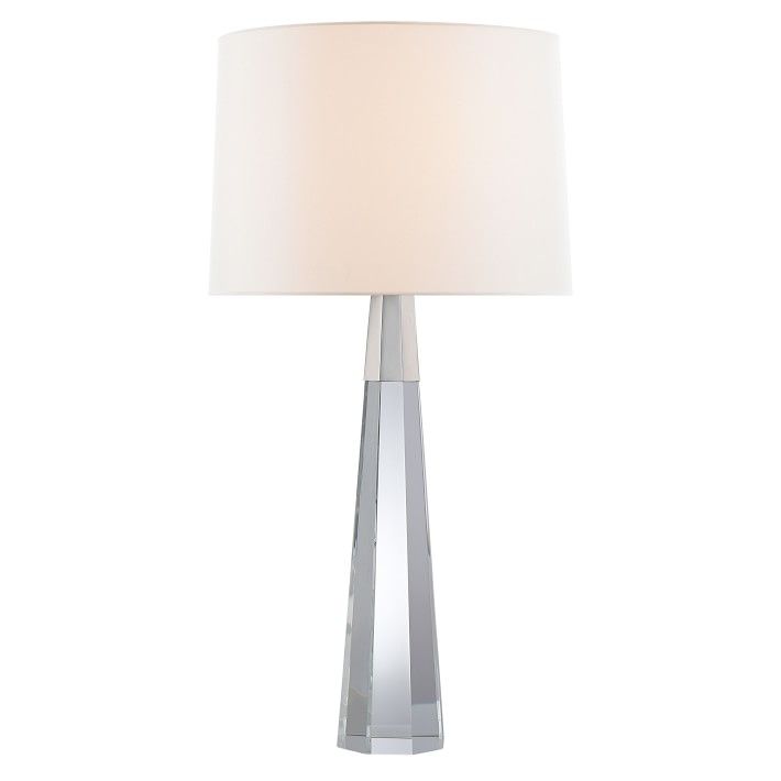 AERIN Olsen Table Lamp, Polished Nickel | Williams-Sonoma