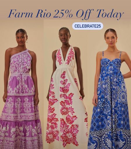 Farm Rio spring dresses and summer dresses on sale today. Wedding guest dress, summer dress 

#LTKsalealert #LTKGiftGuide #LTKSeasonal