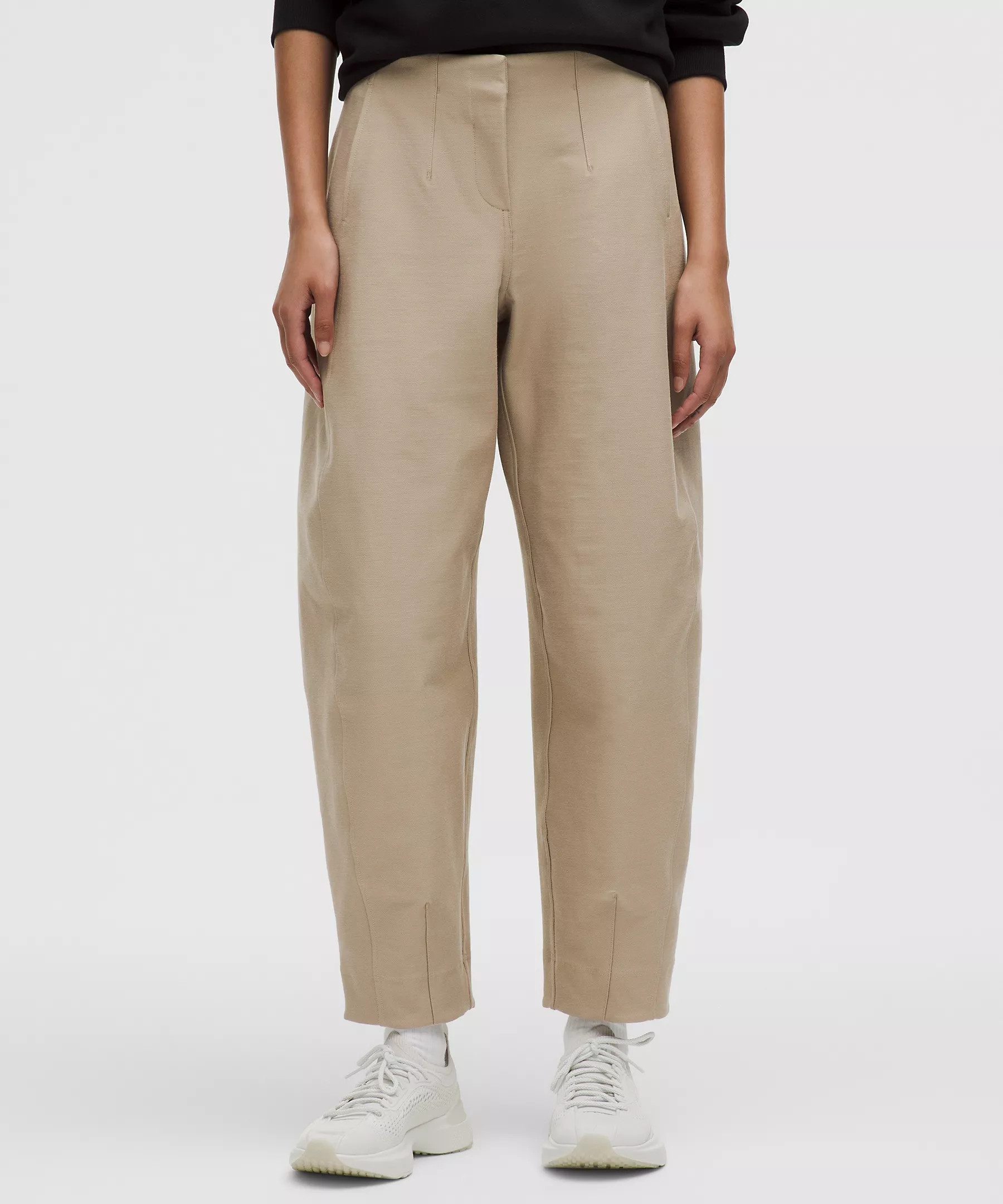 Utilitech Twill Barrel-Leg Mid-Rise Pant | Women's Trousers | lululemon | Lululemon (US)