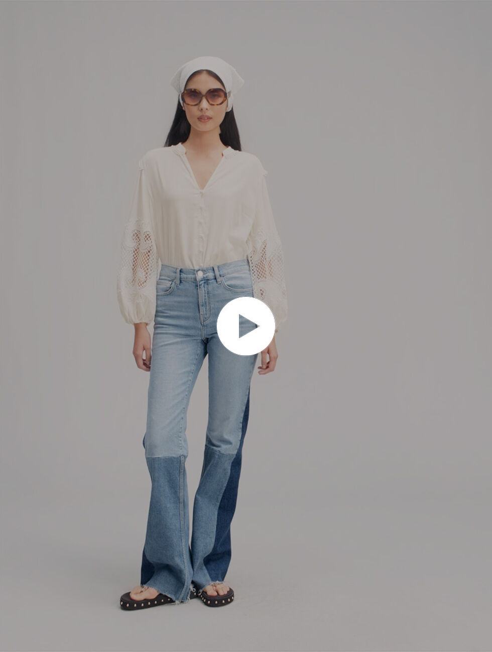 Long sleeve blouse White for Women | Maje | Maje US