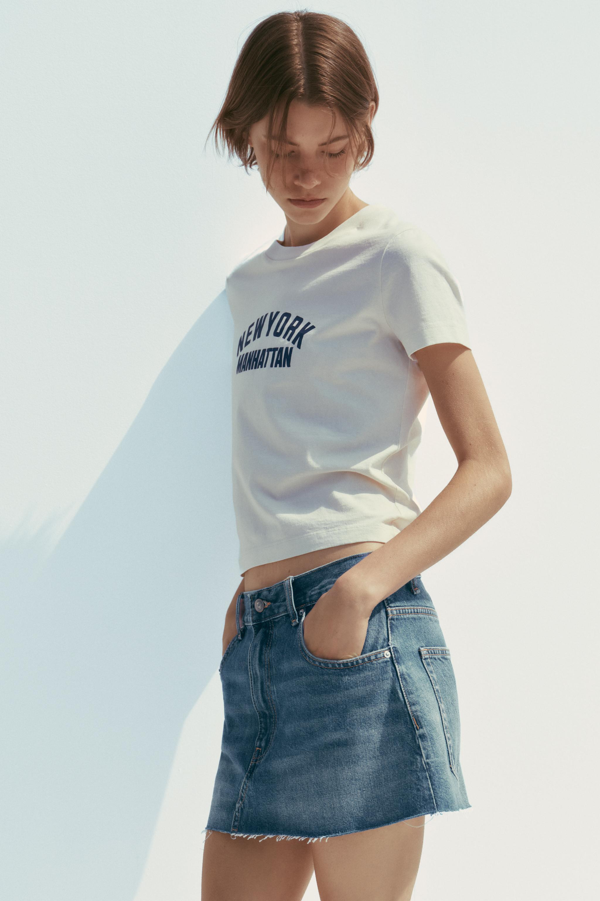 MAGLIETTA SLAVATA TESTO | Zara IT