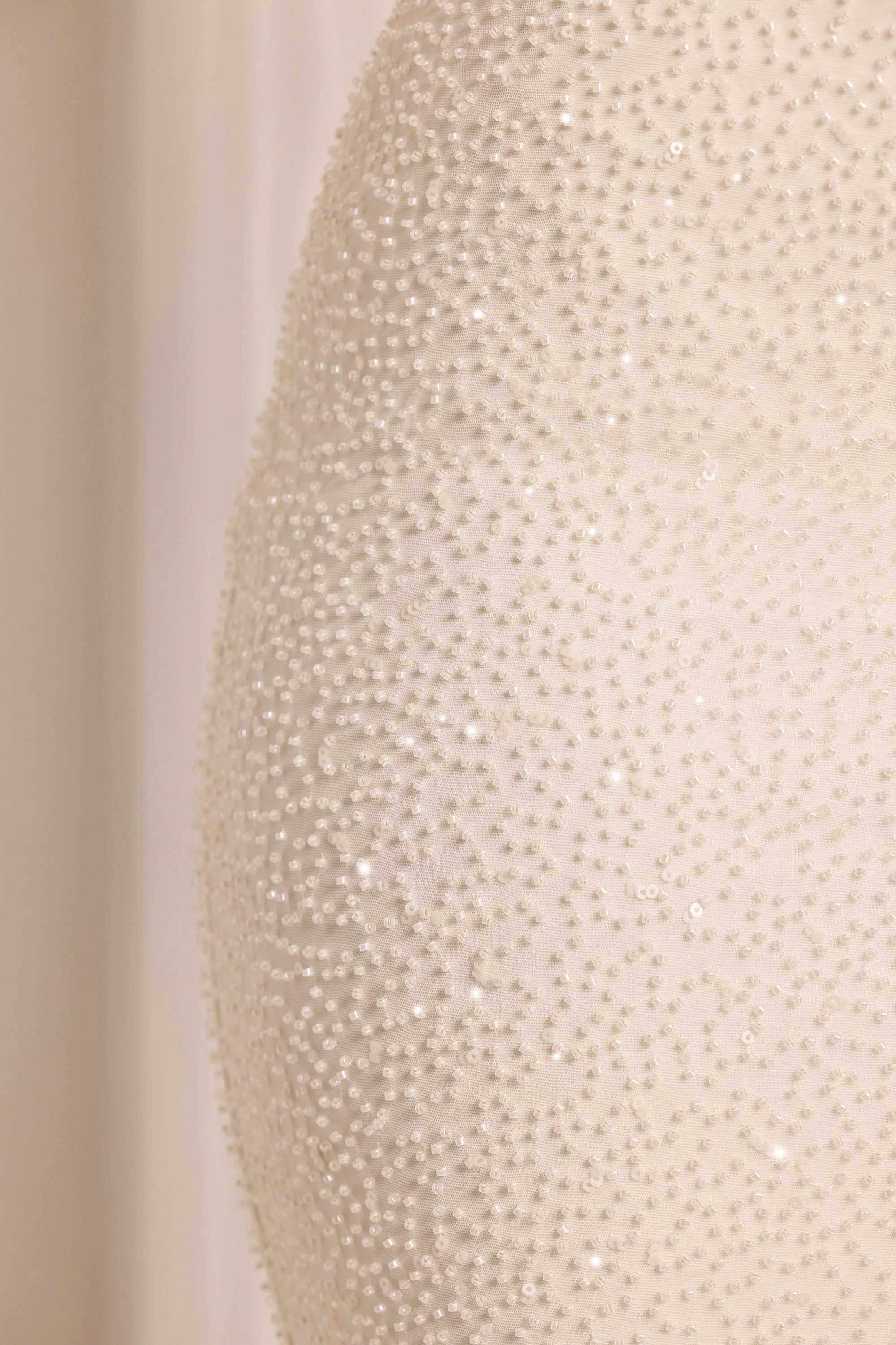 Embellished Cut Out Maxi Dress in White | Oh Polly