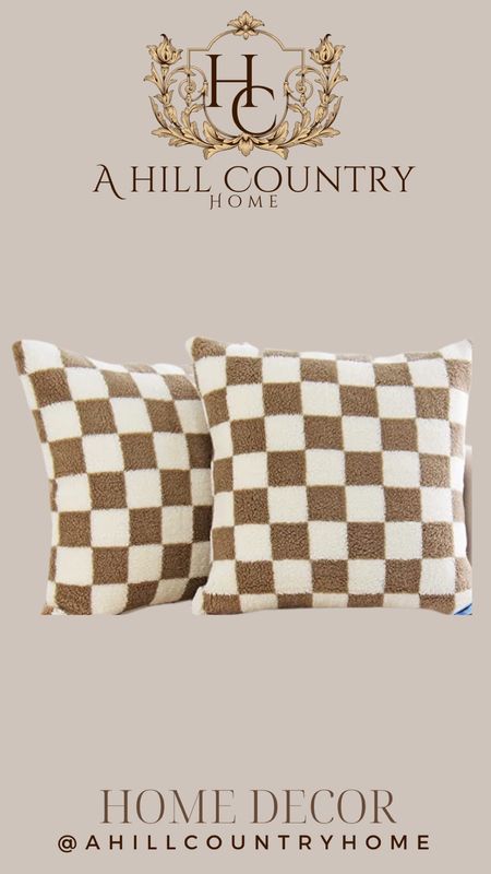 Trendy home decor! 

Follow me @ahillcountryhome for daily shopping trips and styling tips

Amazon finds, checkered throw pillow

#LTKHoliday #LTKSeasonal #LTKhome