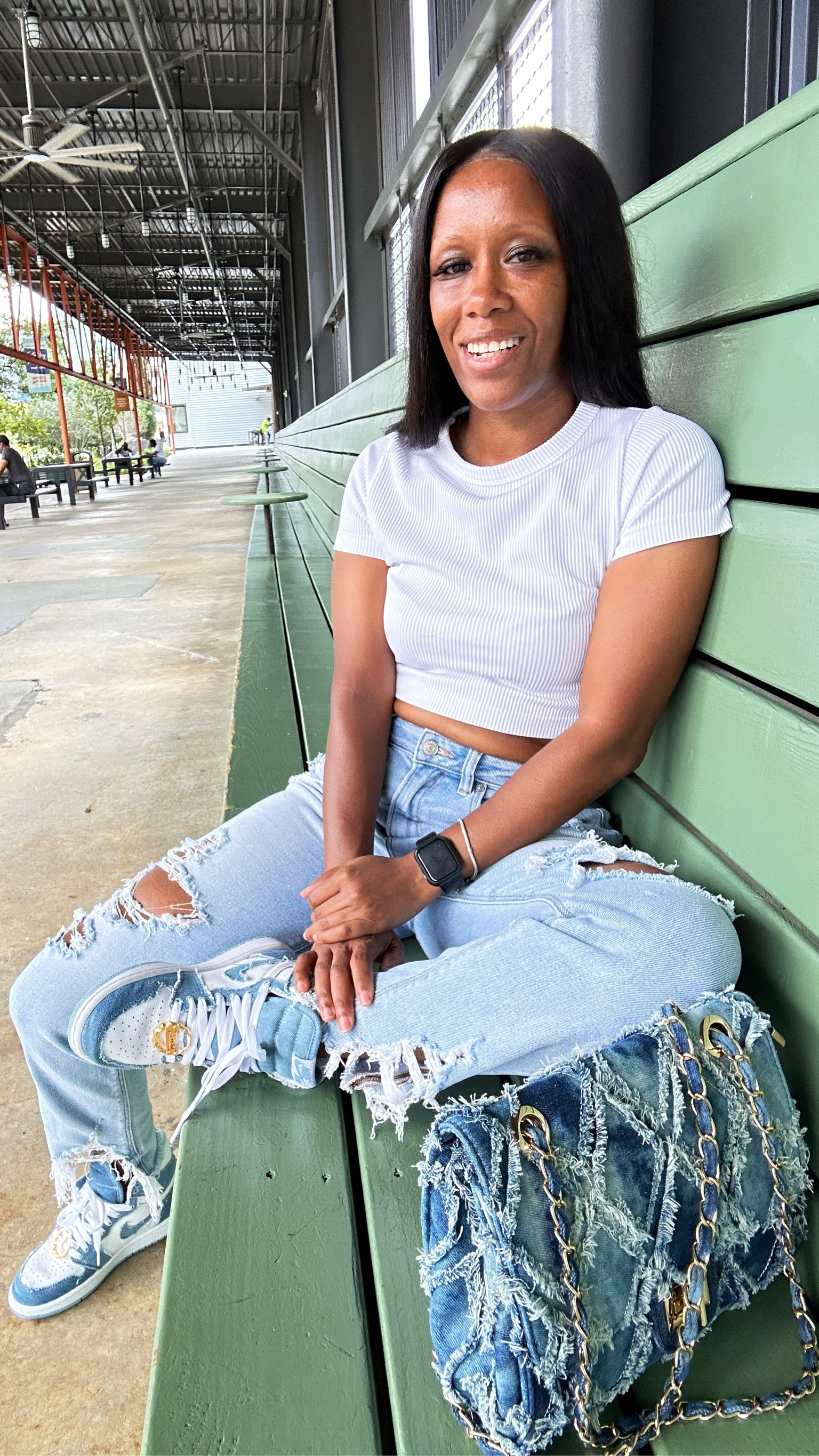 How to style Jordan 1 Denim Casual Outfit Idea
Shirt: size S
Pants: size 6

#LTKshoecrush #LTKstyletip #LTKSeasonal
