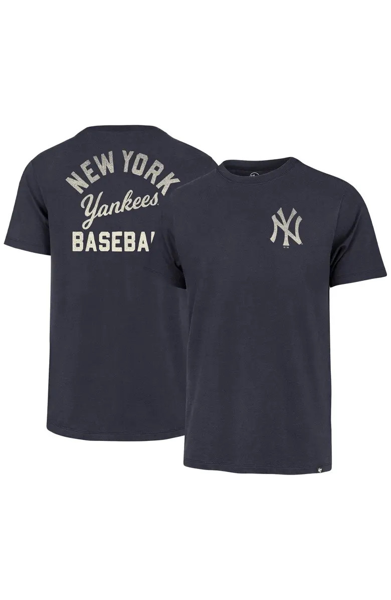 Men's '47  Navy New York Yankees Turn Back Franklin T-Shirt | Nordstrom