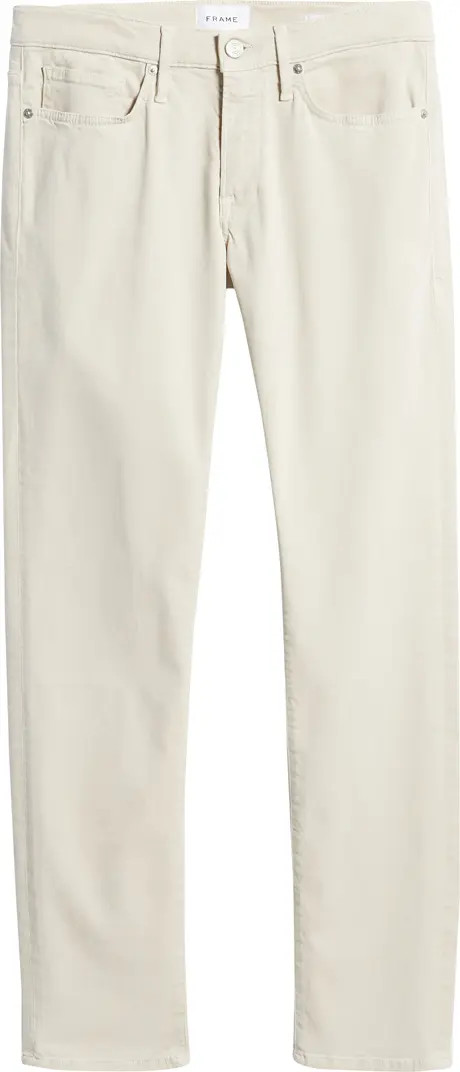 L'Homme Slim Fit Five-Pocket Twill Pants | Nordstrom