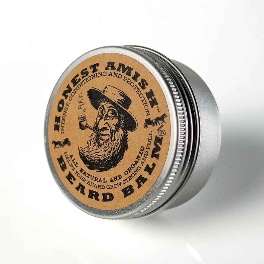 Honest Amish Beard Balm Leave-in Conditioner - Made with only Natural and Organic Ingredients - 2... | Amazon (US)