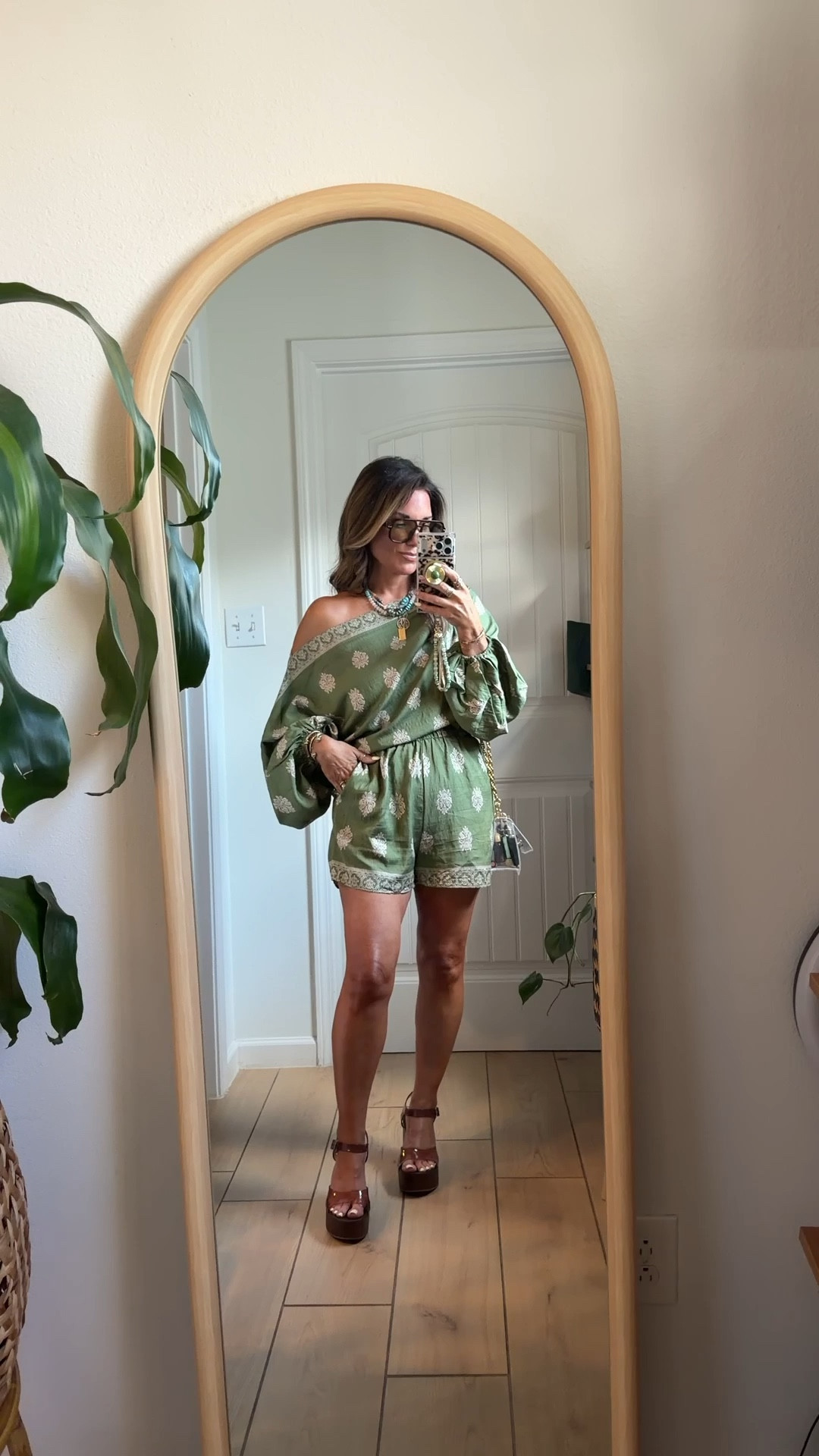 Love, love this Amazon set (looks like a romper)!!! Fits PERFECT!!! Bra tucked the shirt. Wearing size medium!!
Linked my Strapless bra that is superb!!!!!!!!
And walmart wedges are 10/10!! So comfy!! 


#LTKOver40 #LTKPetite #LTKSeasonal